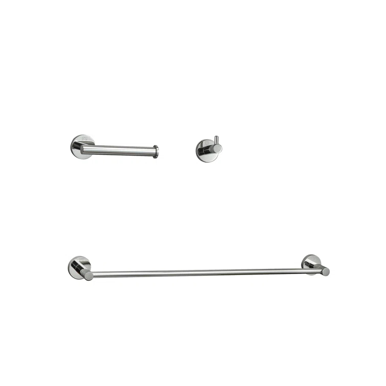 Freya 3 - Piece Bathroom Hardware Set
