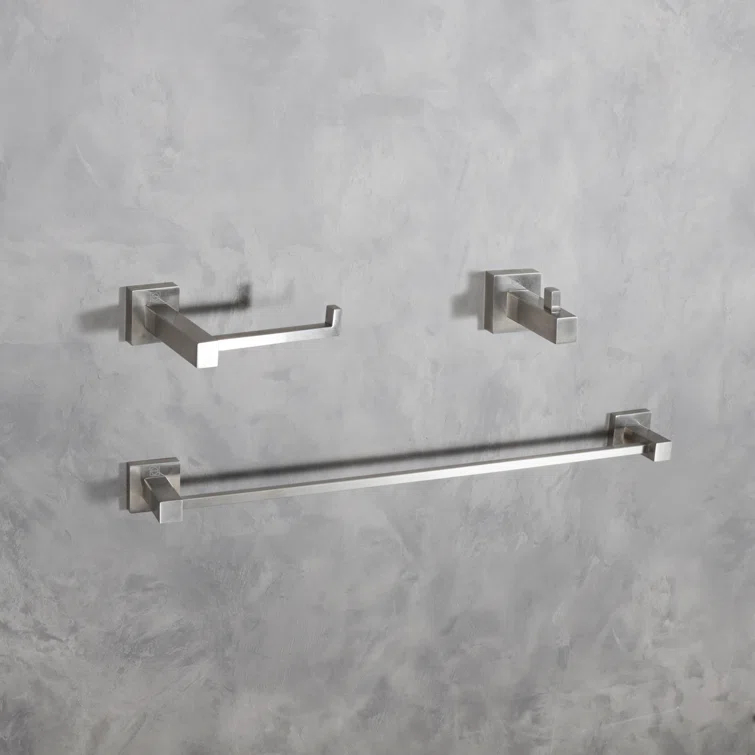 Isla 3 - Piece Bathroom Hardware Set