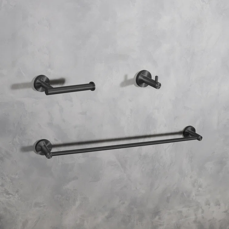 Freya 3 - Piece Bathroom Hardware Set