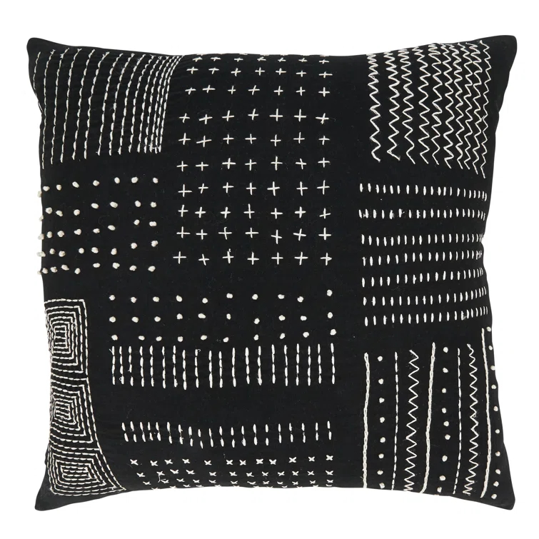 Saro Jacoby Collection Cotton Throw Pillow