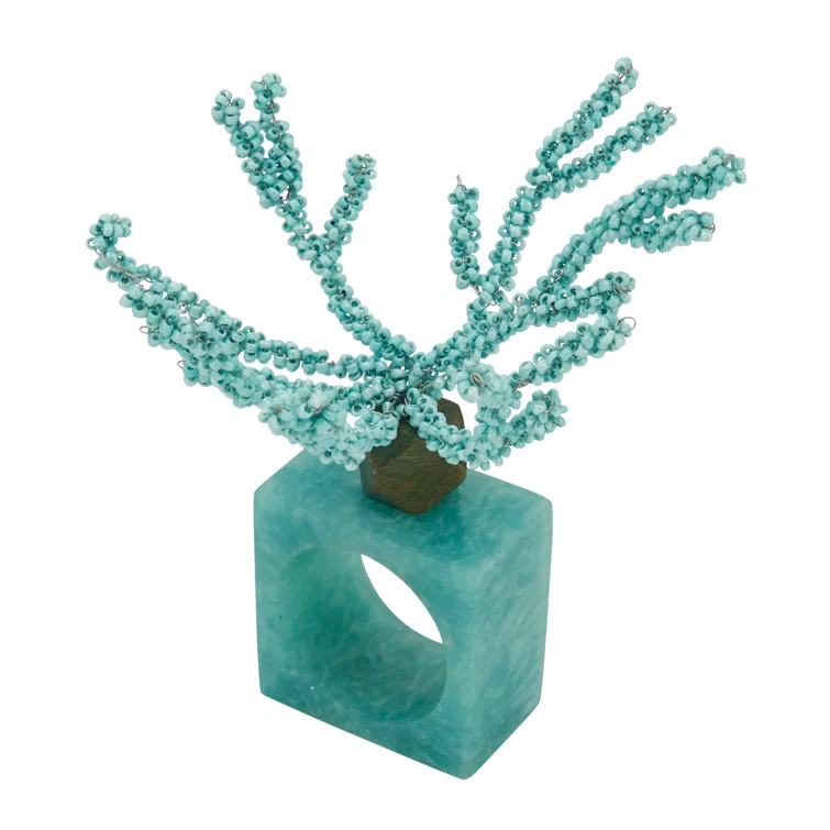 Saro Napkin Ring Collection Napkin Ring (Set of 4)
