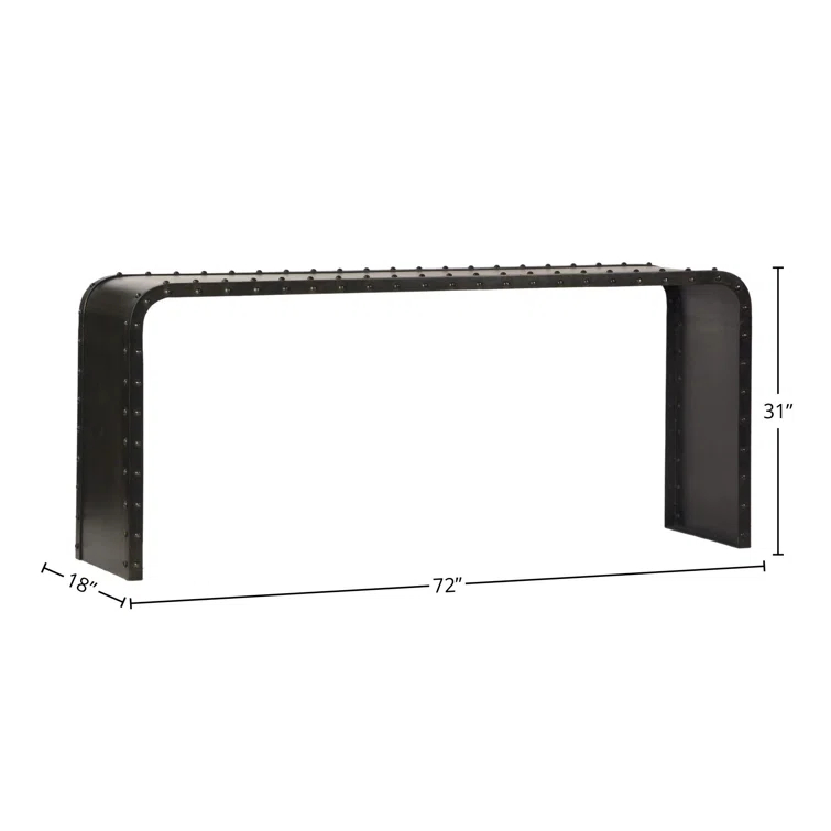 Dovetail Furniture Hampton Console Table | Perigold