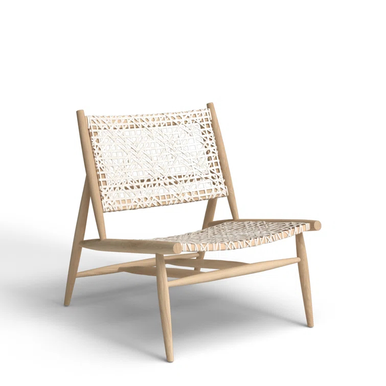 Kazbah Genuine Leather Side Chair