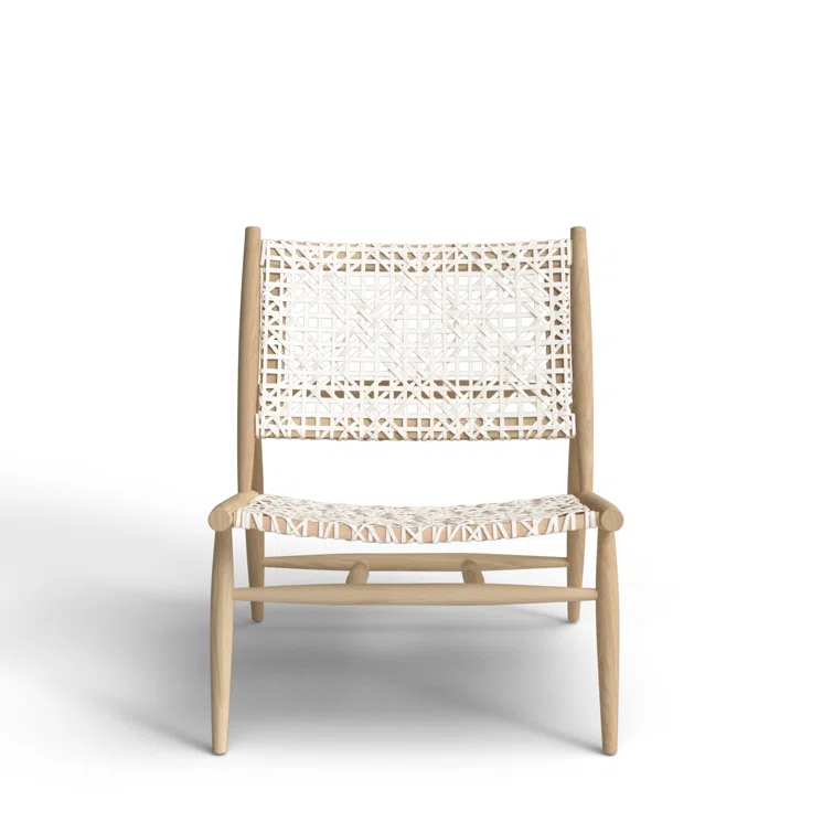 Kazbah Genuine Leather Side Chair
