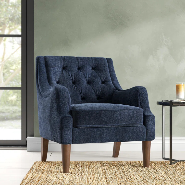 Anatonia 29.25" Wide Tufted Wingback Chair