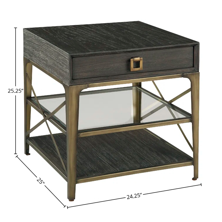 Hekman Lamp Table With Drawer 23803 Edgewater