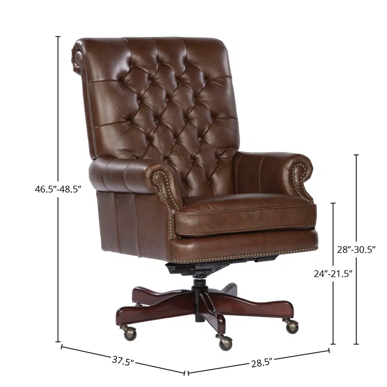 Office Executive Leather Tilt Swivel Chair