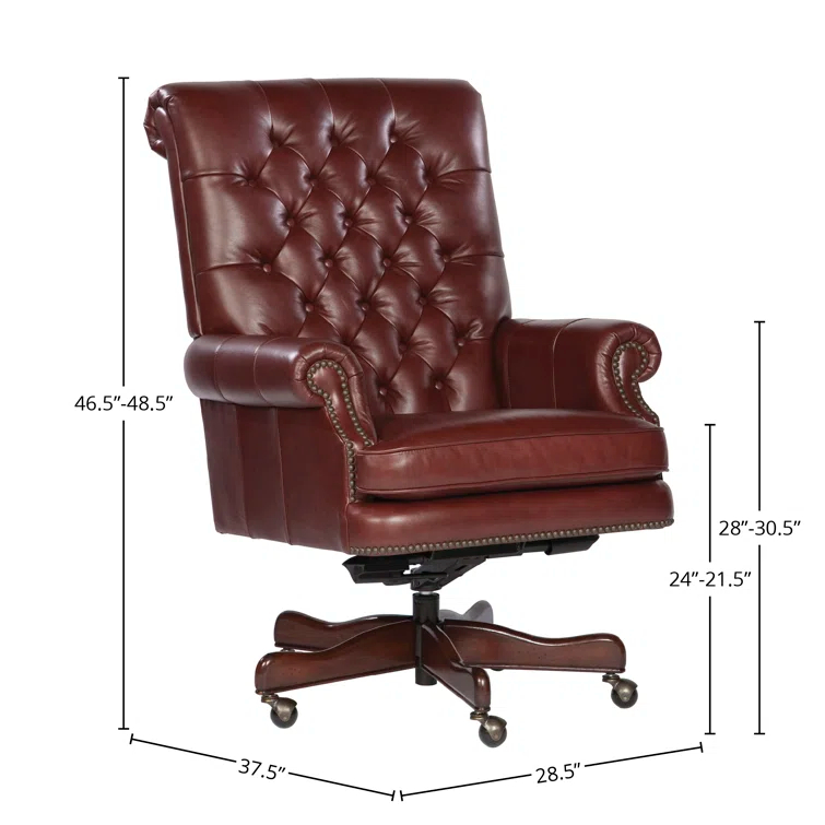 Office Executive Leather Tilt Swivel Chair