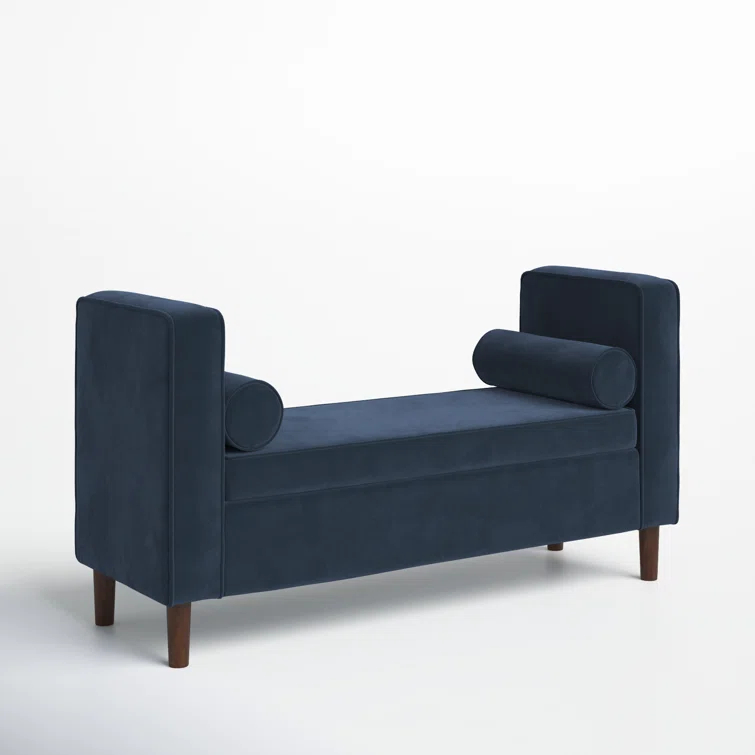 Kaj Velvet Storage Bench