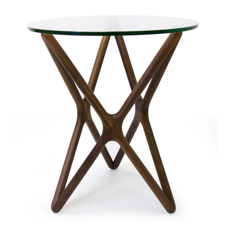 Lark Glass End Table