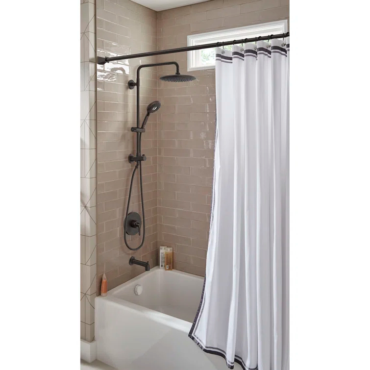 American Standard 1029072780 Spectra Pressure-Balanced (Temperature And Volume) Complete Shower System