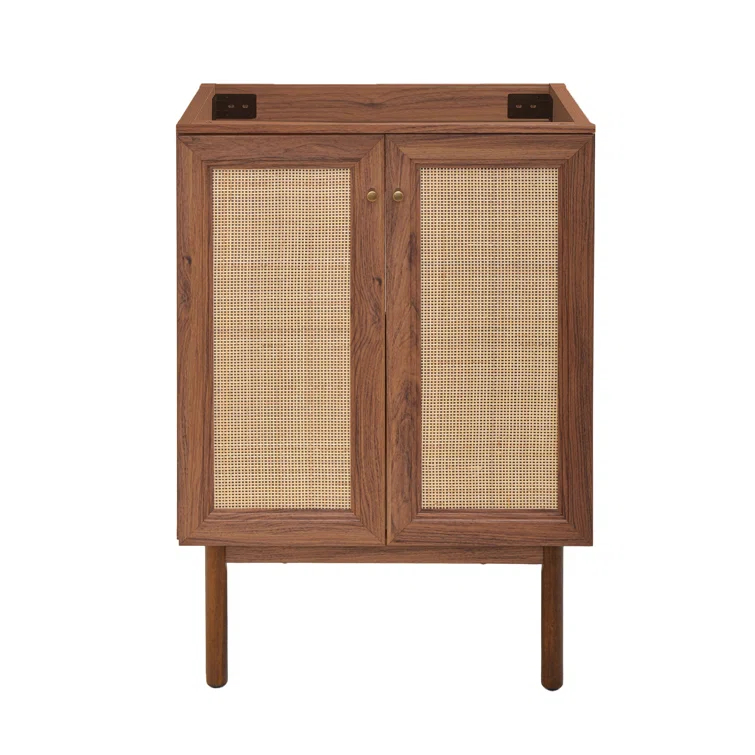 Classe 24" Bathroom Vanity In Dark Walnut Cabinet Only