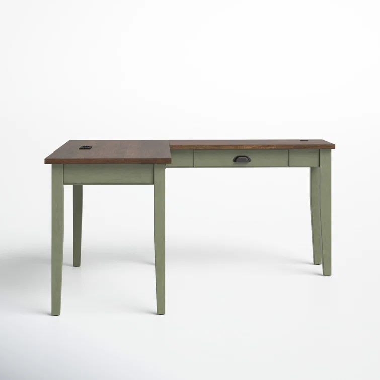 Vivienne L-Shaped Writing Desk