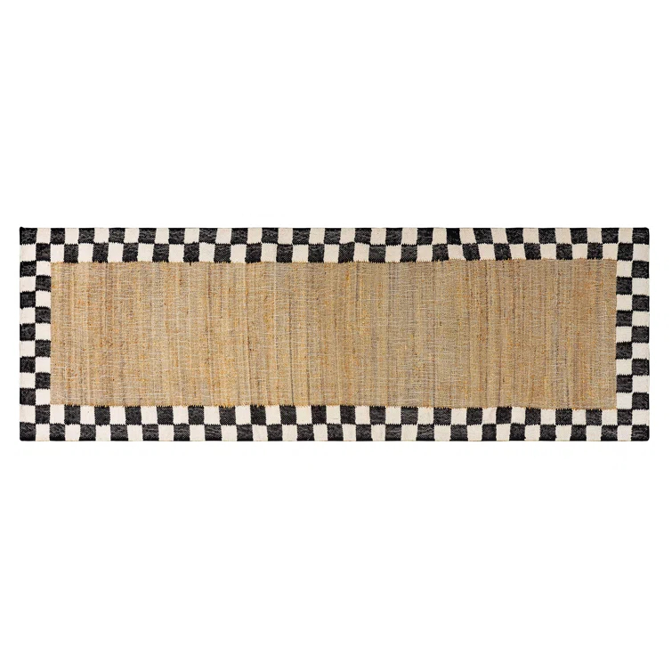 MacKenzie-Childs Check Jute Rug