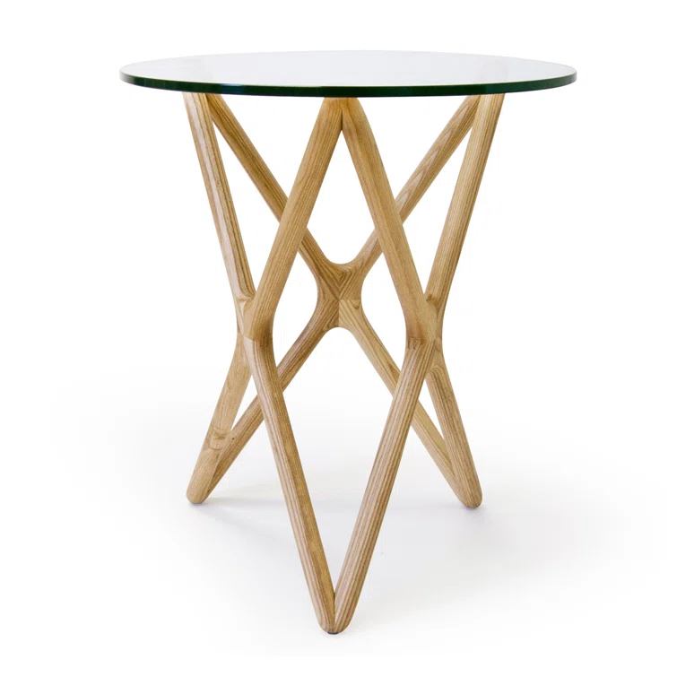 Lark Glass End Table