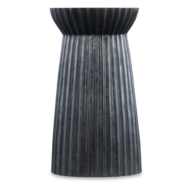 Commerce And Market Solid Wood End Table