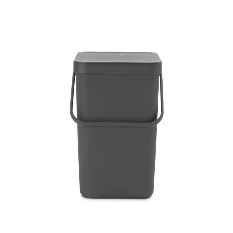 Brabantia Sort & Go Plastic Recycling Bin, 6.6 Gallon