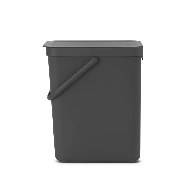 Brabantia Sort & Go Plastic Recycling Bin, 6.6 Gallon