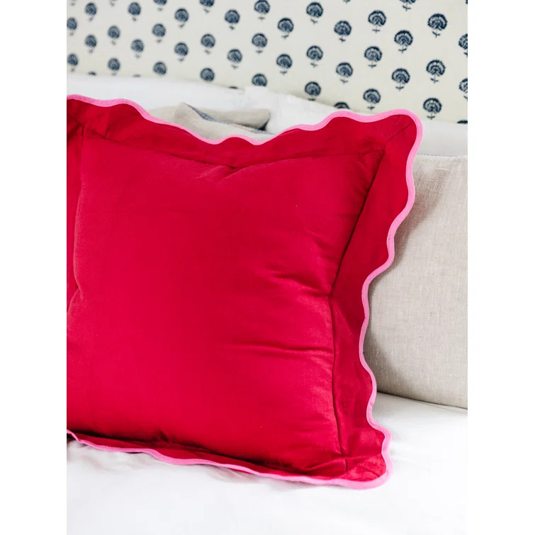 Darcy Cotton Throw Pillow