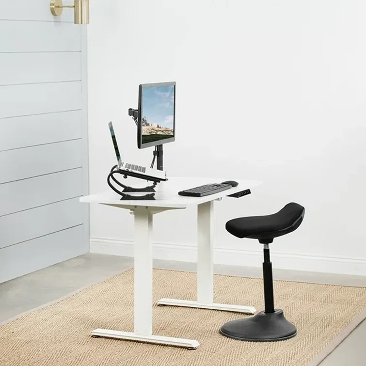 VIVO Electric 44"x 24" Sit Stand Desk, Height Adjustable Workstation (E144B series)