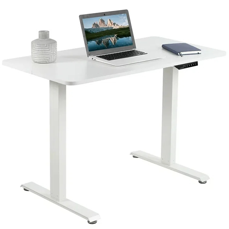 VIVO Electric 44"x 24" Sit Stand Desk, Height Adjustable Workstation (E144B series)