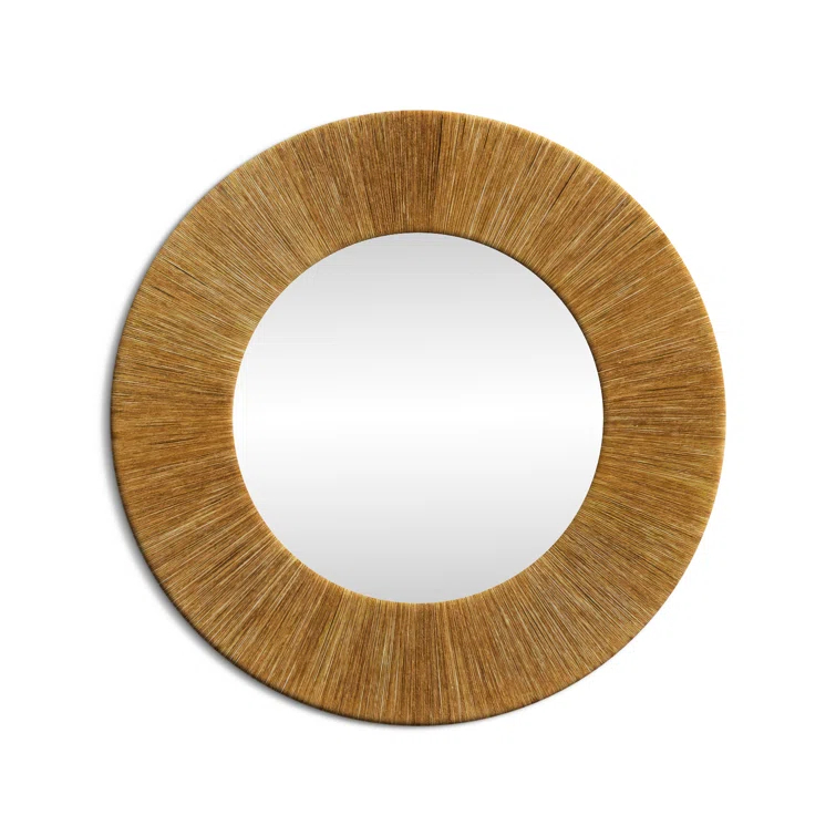 Cecil Rope Flat Wall Mirror