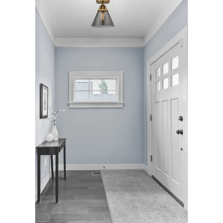 Glass Semi Flush Mount