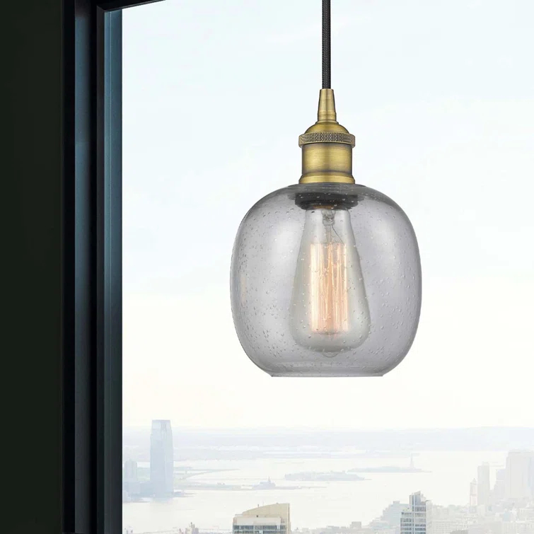 Belfast 1 - Light Single Drop Pendant Pendant