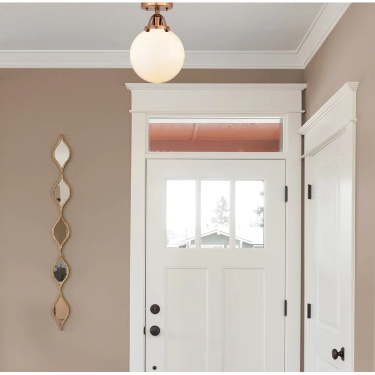 Innovations Lighting Glass Semi Flush Mount