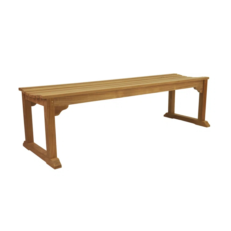 Mason Teak Outdoor Bench