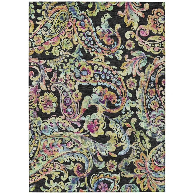 Shoifet Paisley Indoor / Outdoor Rug