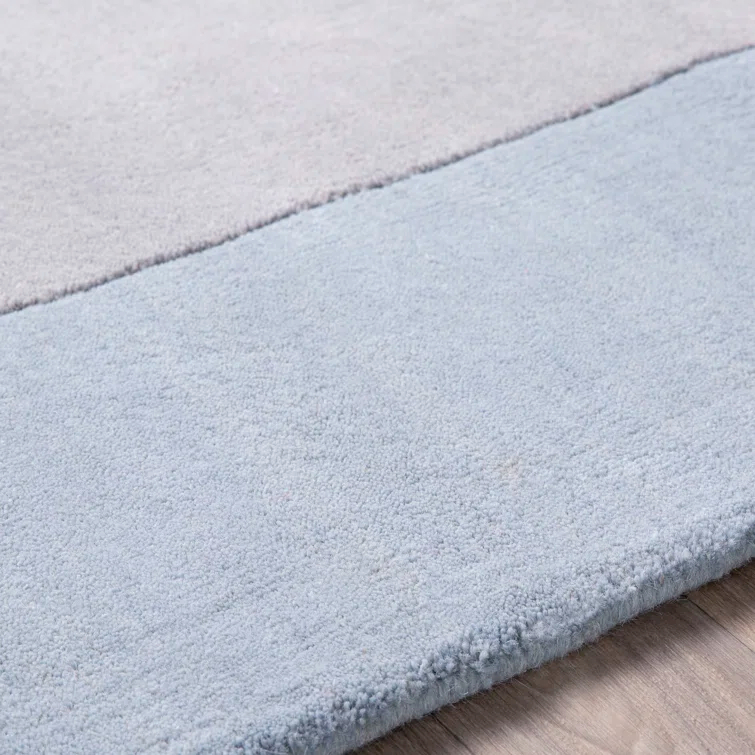 Mystique Light Blue Area Rug