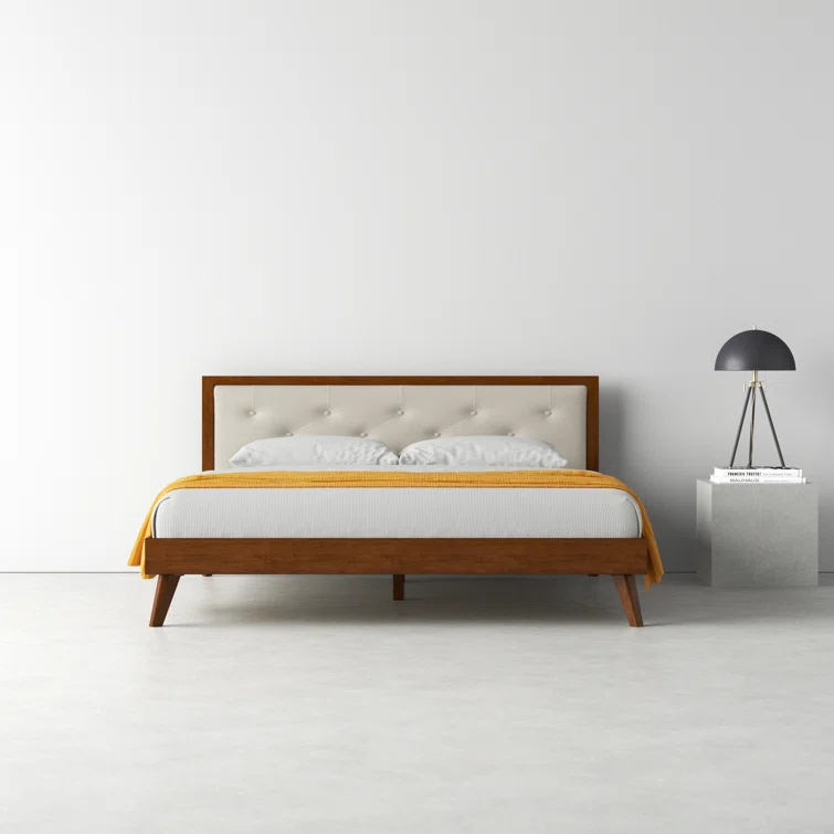 Rayford Tufted Low Profile Platform Bed