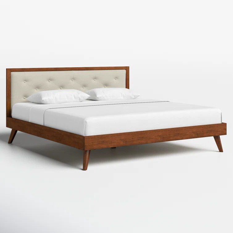 Rayford Tufted Low Profile Platform Bed