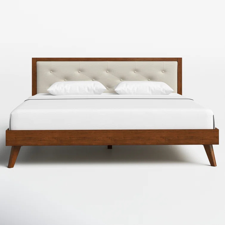 Rayford Tufted Low Profile Platform Bed