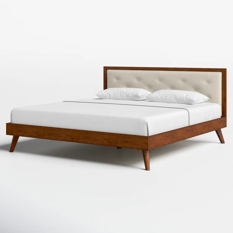 Rayford Tufted Low Profile Platform Bed