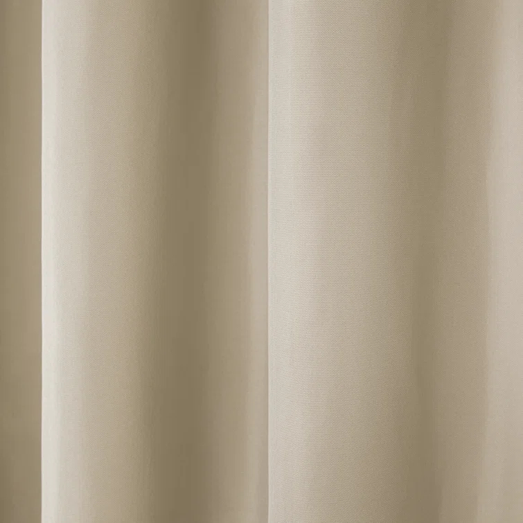 Cabana Solid Heavyweight Indoor Outdoor Curtains