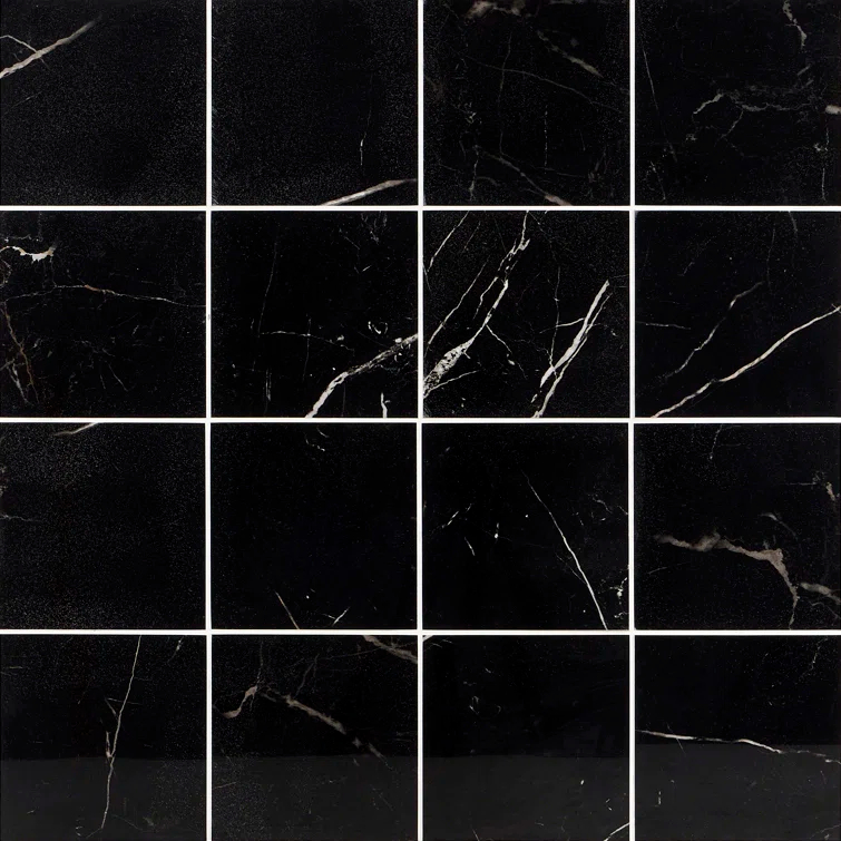 Marmo 6" x 6" Porcelain Marble Look Floor & Wall Tile