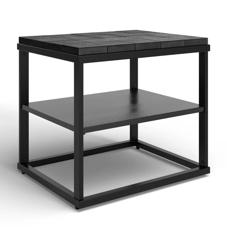 Ken Solid Wood End Table