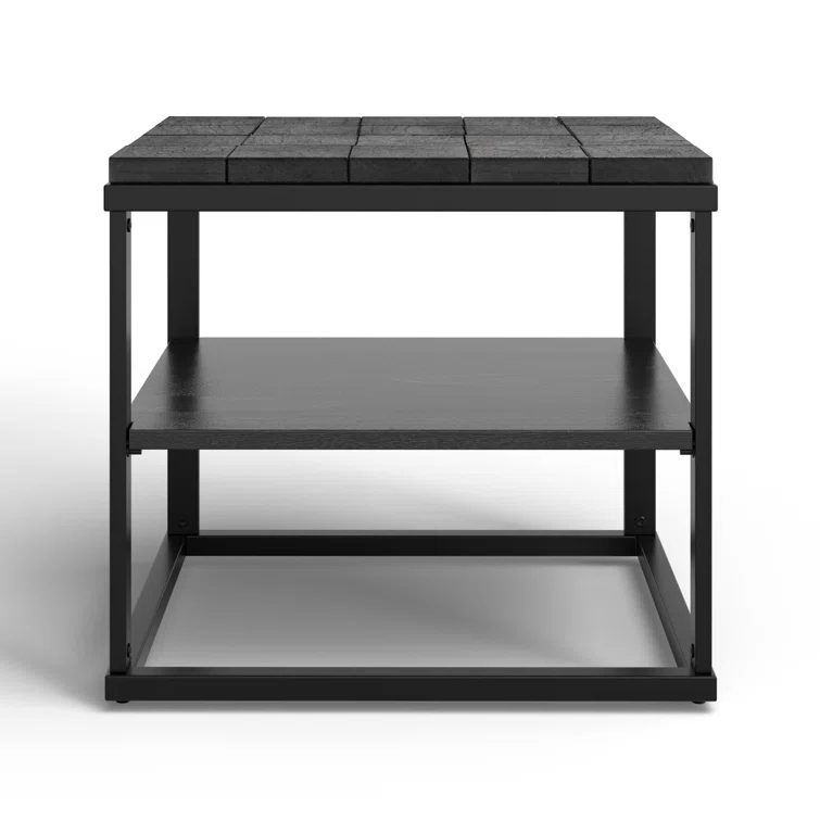 Ken Solid Wood End Table