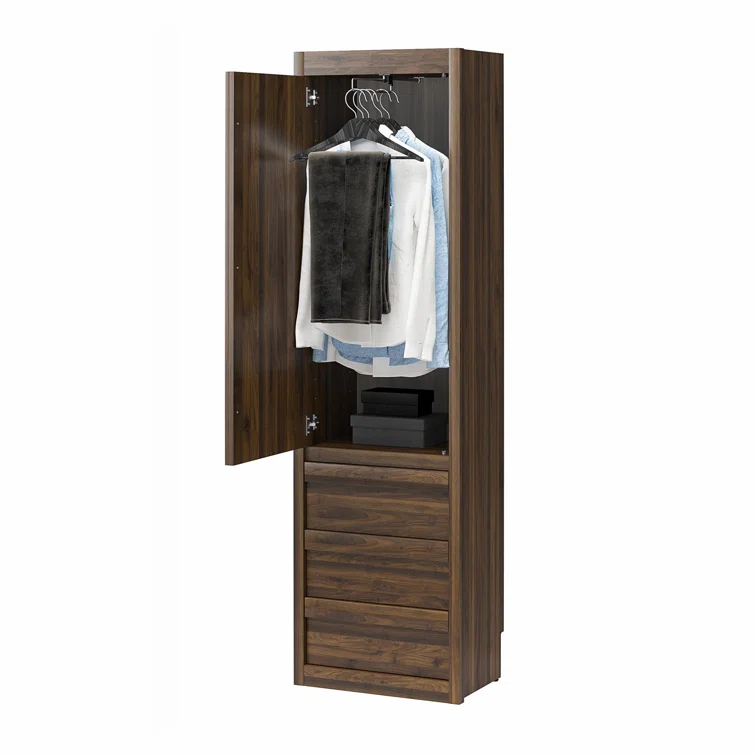 Paramount Armoire Wardrobe Storage Cabinet with Drawers