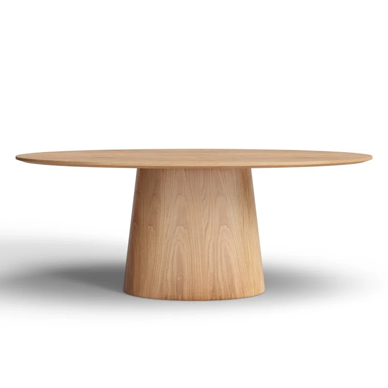 Beth Oval Dining Table - Natural