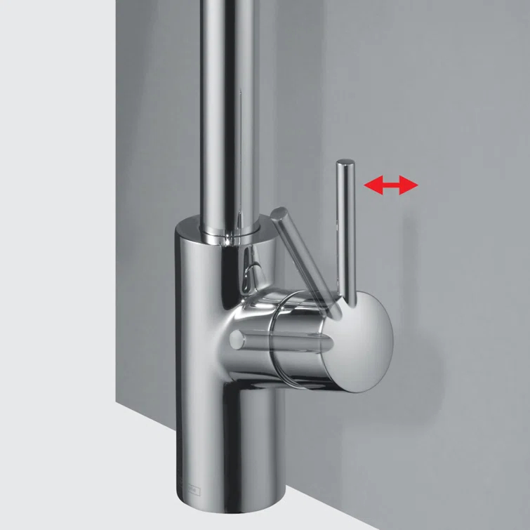 Talis S² Pull Down Single Handle Kitchen Faucet with Handle and Supply Lines