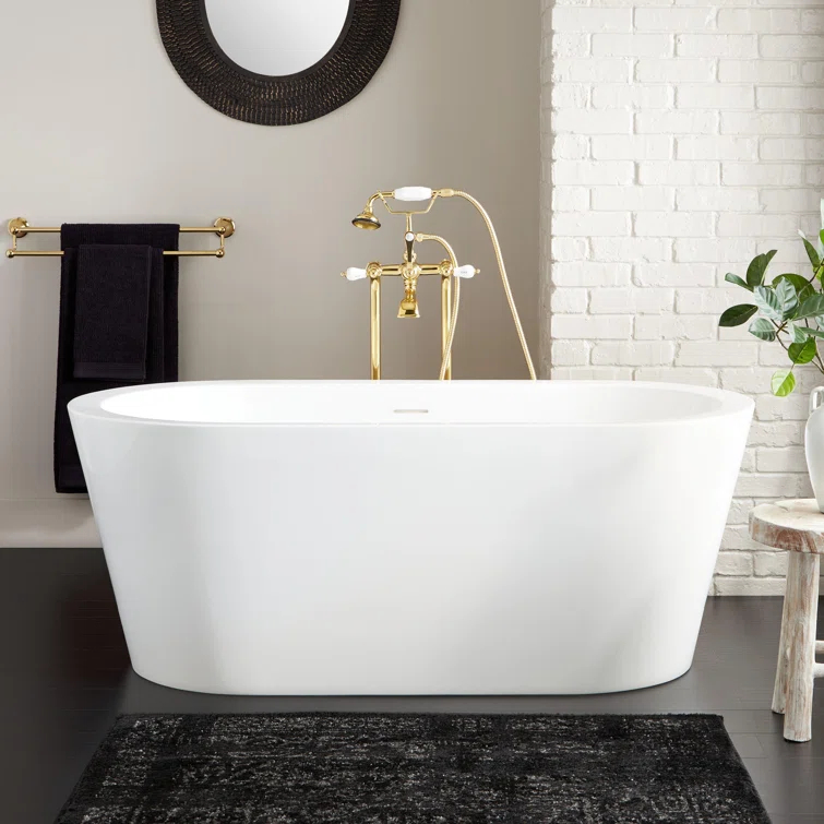 70" Leith Acrylic Freestanding Tub