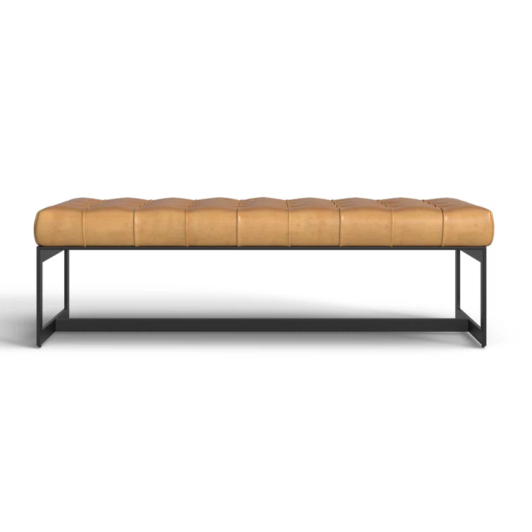 Ram Leather Bench (54")