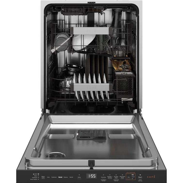Cafe Customfit Energy Star Stainless Interior Smart Dishwasher