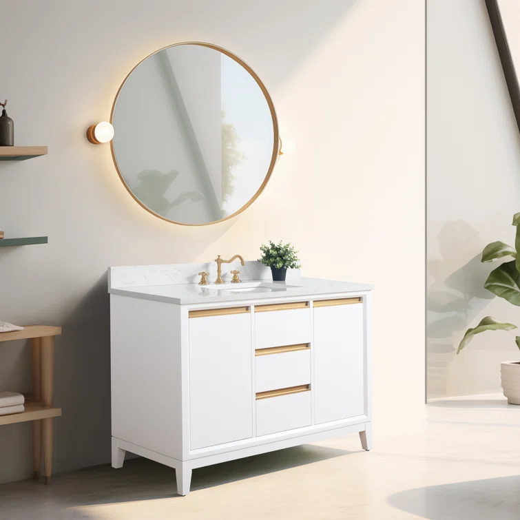 48 Single Bathroom Vanity with Top