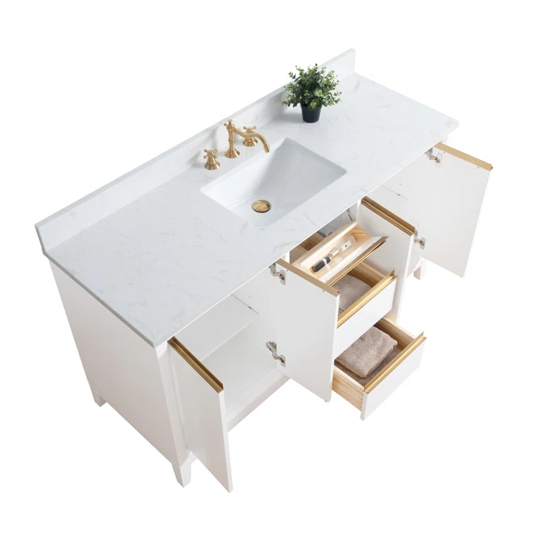 60 Single Bathroom Vanity with Top