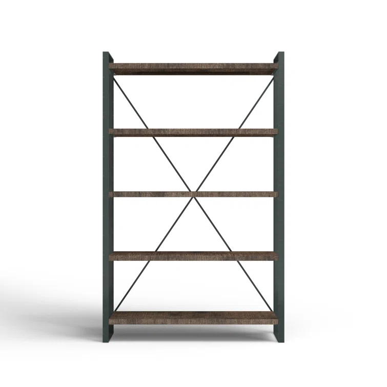 Hyde Wide Etagere Bookcase