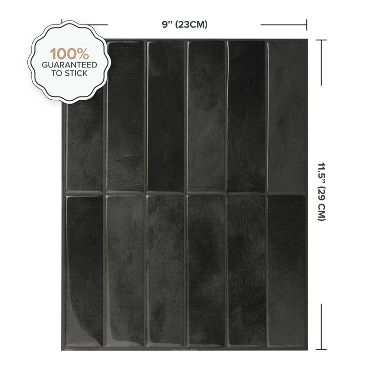 Peel and Stick Gel Backsplash Tile Morocco 11.5'' x 9''